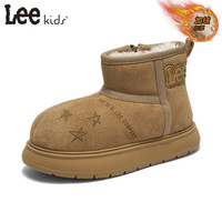 LEE KIDS 男女童加绒防滑雪地靴