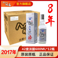 八八坑道 高粱酒 42%vol 淡丽 600ml*12瓶