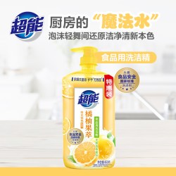 超能 除腥去油护手 洗洁精 950g*4