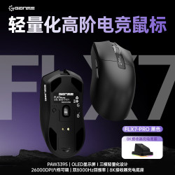 HELLO GANSS 轻量化 电竞鼠标  黑色