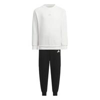 adidas 简约舒适 女中童运动休闲套装