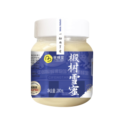 慈蜂堂 东北黑蜂椴树雪蜜280g 纯蜂蜜冲饮水饮早餐伴侣 父亲节