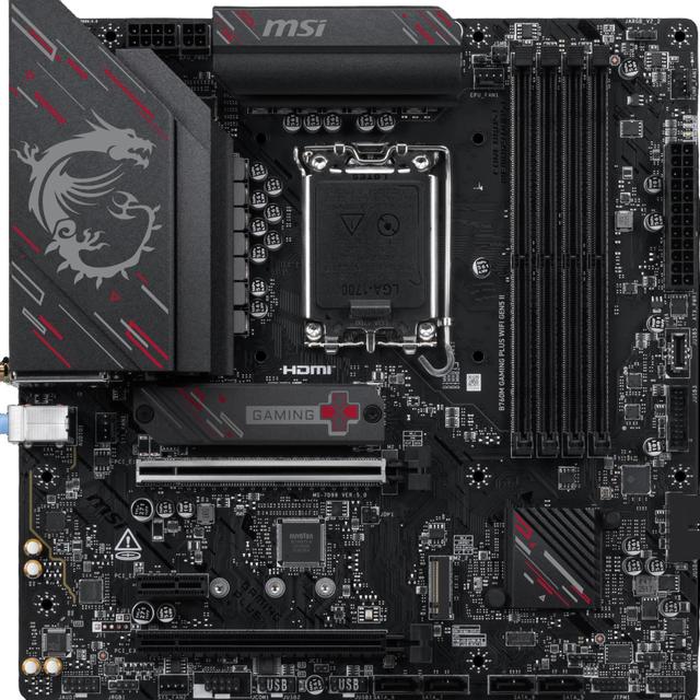 微星 B760M GAMING PLUS WIFI GEN5 II主板 14600KF/14490F/13490F (Intel B760/LGA 1700)