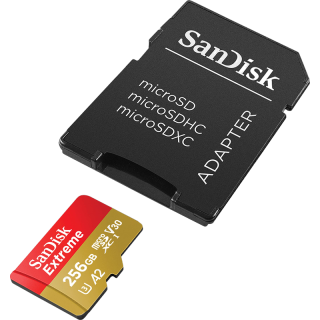闪迪 SDSQXA1-256G-ZN6MA A2 V30 256GB TF存储卡