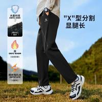 骆驼 运动裤男秋冬加厚保暖男裤长裤户外休闲裤子男裤