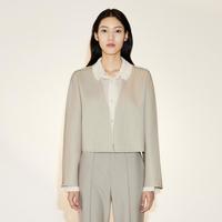 LESS 江南布衣女装丨冬款优雅通勤宽松短款夹克女外套