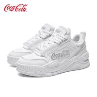 可口可乐 时尚耐磨防滑舒适潮流百搭休闲低帮情侣板鞋