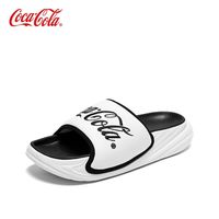 百亿补贴：可口可乐 EVA踩屎感休闲舒适运动外穿百搭一字拖鞋男