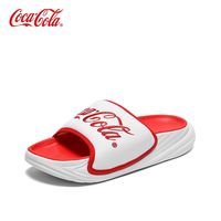 可口可乐 EVA踩屎感休闲舒适运动外穿百搭一字拖鞋男