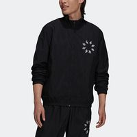  adidas/阿迪达斯 三叶草LOGO 男士立领夹克