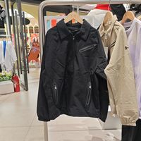 安德玛 儿童25年新款秋季运动网布梭织外套253122113