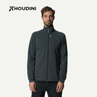 PLUS会员：HOUDINI 胡丁尼 AeroJacket 男轻薄立领抓绒衣外套