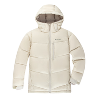 Columbia哥伦比亚户外25秋冬女子金点拒水700蓬鸭绒保暖羽绒服WR1631 278 米白色 XL (170/92A)