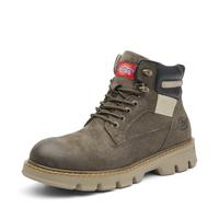 Dickies 工装靴男靴秋冬季舒适休闲耐磨男式马丁靴时尚拼接短筒靴男靴子