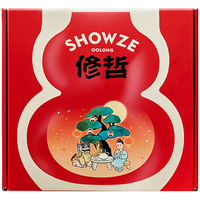 修哲乌龙茶台湾高山御守乌龙花果香200g礼盒装茶叶无农残年货