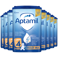 Aptamil 爱他美 经典版 儿童奶粉 英版 4段 800g*8罐 易乐罐