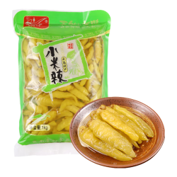 成星 chengxing） 成星 泡椒小米辣4斤装云南特产野山椒泡凤爪调味料下饭菜
