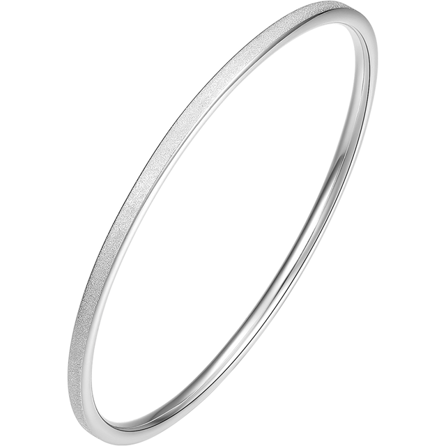 周六福 ZLF）S999足银手镯 54mm