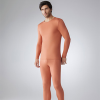 SCHIESSER/舒雅 3A抗菌 男士保暖内衣套装 2XL