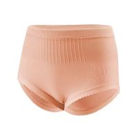 宜而爽 女士中高腰高弹亲肤抗菌舒适透气包臀无痕三角裤*4条