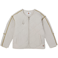 dickies 女士棉服外套 保暖上衣夹克易穿搭10803 米灰色 L