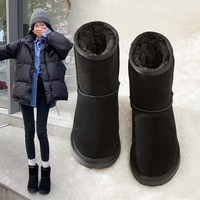 【清仓39元起】ZHR加绒女秋冬保暖毛毛靴短靴 35