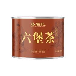 茶满纪 六堡茶广西梧州特产黑茶茶叶罐装自己喝100g