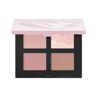 玛丽黛佳 粉墨五色眼影盘大地色粉色哑光亮片修容多功能 #02 晚来客