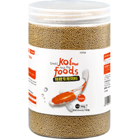 华畜 锦鲤专用饲料500g 金鱼鱼饲料