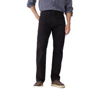 Levi's李维斯25年秋冬男士美式505标准直筒牛仔裤 黑色 28 (32)