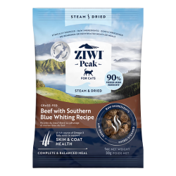 ZIWI 滋益巅峰 蒸风干草饲牛肉南蓝鳕鱼配方猫粮30g猫幼猫通用新西兰