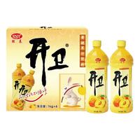 开卫 黄桃果汁饮料 1kg*6瓶
