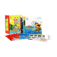 小彼恩 点读版 彩虹兔Sing Along欢唱童谣第一辑12册 送62个音/视频资源 0-4岁 毛毛虫点读笔绘本 精选鹅童谣 童谣书故事书