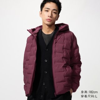 今日必买：优衣库 莫雷加德同款 PUFFTECH空气棉服连帽外套夹克 478268