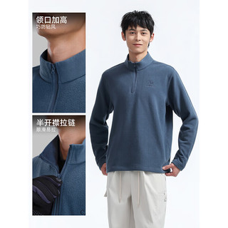 骆驼（CAMEL）【京东奥莱】户外抓绒衣女立领防风保暖抗静电冲锋衣内胆摇粒绒男