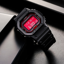 CASIO 小方块G-SHOCK血鹤屏20周年限量表 GW-B5600
