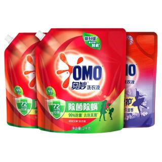 今日必买：奥妙 洗衣液套装12斤（2.9元/斤）