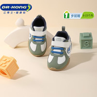 DR.KONG/江博士 保暖 儿童学步鞋  19 脚长约10.7-11.3 米/绿