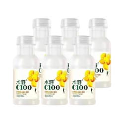 农夫山泉 水溶C100柠檬味复合果汁饮料 水溶C柠檬味 柠檬味250ml*6瓶