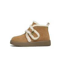 天美意 雪地靴商场同款一脚蹬毛绒短靴