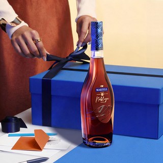Martell马爹利名士VSOP+级干邑白兰地500ml*2瓶名仕洋酒年货礼盒