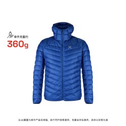 MONTURA BREEZE 男款连帽排骨羽绒服