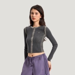 adidas 滔搏adidas阿迪达斯三叶草女子运动休闲针织开衫外套KR5037