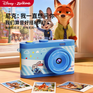 迪士尼（Disney）疯狂动物城尼克ccd相机拍照儿童数码相机高像素玩具新年