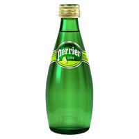 perrier 巴黎水 法国进口Perrier巴黎水天然矿泉水小绿瓶330ml