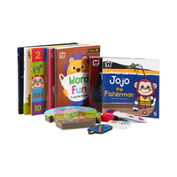 小彼恩 点读版 彩虹兔W-PLAY词汇妙趣国29册 送72个视频资源 3-8岁 毛毛虫点读笔绘本 多功能词句拓展套装