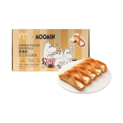 麦臻选 xMoomin芝士夹心蛋卷 180g（11.25g*16枚）