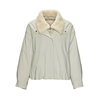 LILY 【2025冬季】简约一衣多穿真两件翻领90鸭绒羽绒服外套女