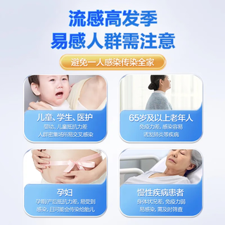 可孚发）甲型乙型肺支原体检测甲乙流试纸流感病毒肺炎支原体检测 【独立装2人份】甲乙型流感检测