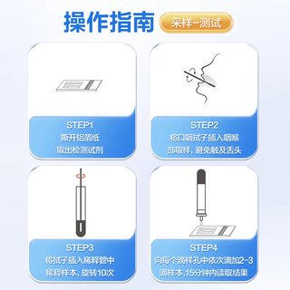 可孚发）甲型乙型肺支原体检测甲乙流试纸流感病毒肺炎支原体检测 【独立装2人份】甲乙型流感检测